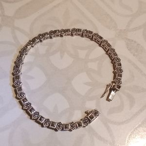 Antique Marcasite Sterling Bracelet